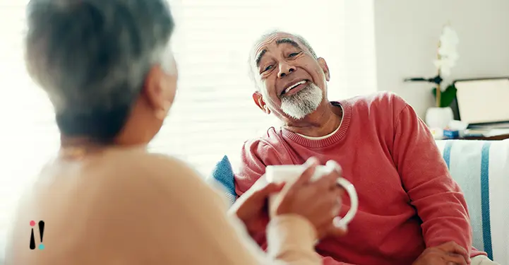 A comunicação acolhedora é vital para enfrentar a nictúria. 